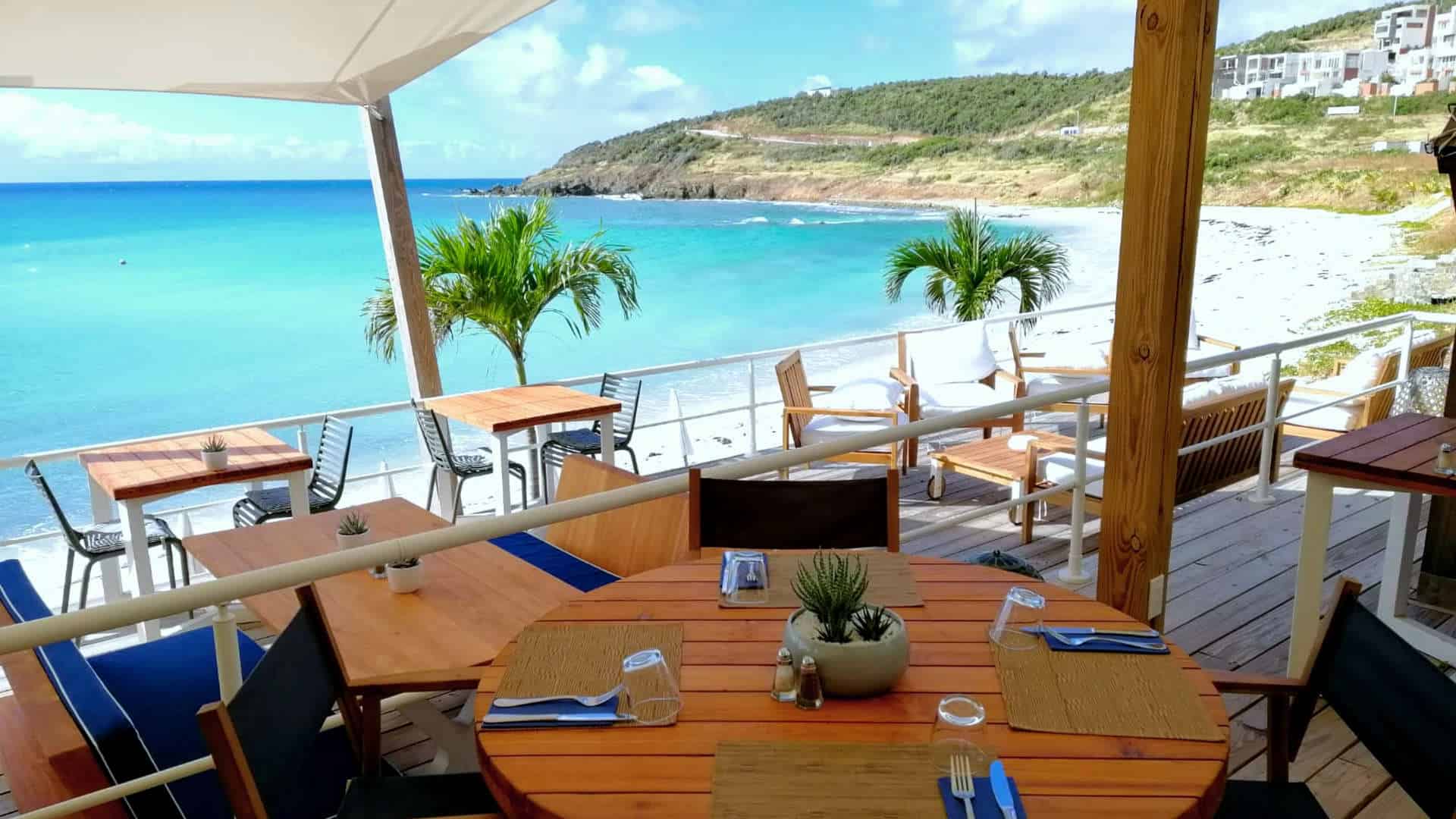 Indigo Beach Restaurant in Sint Maarten