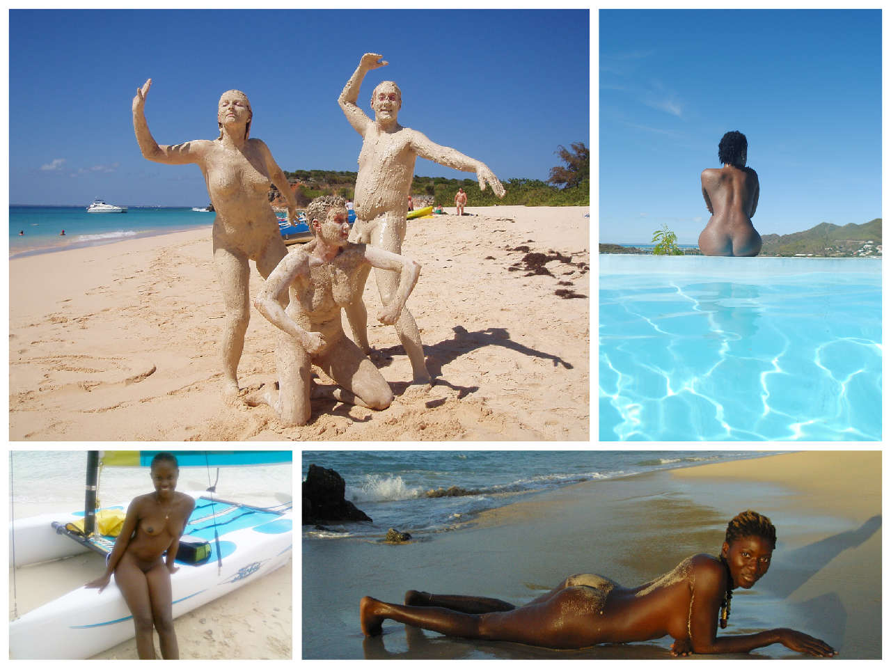 Nude Beaches on St. Maarten - St. Martin