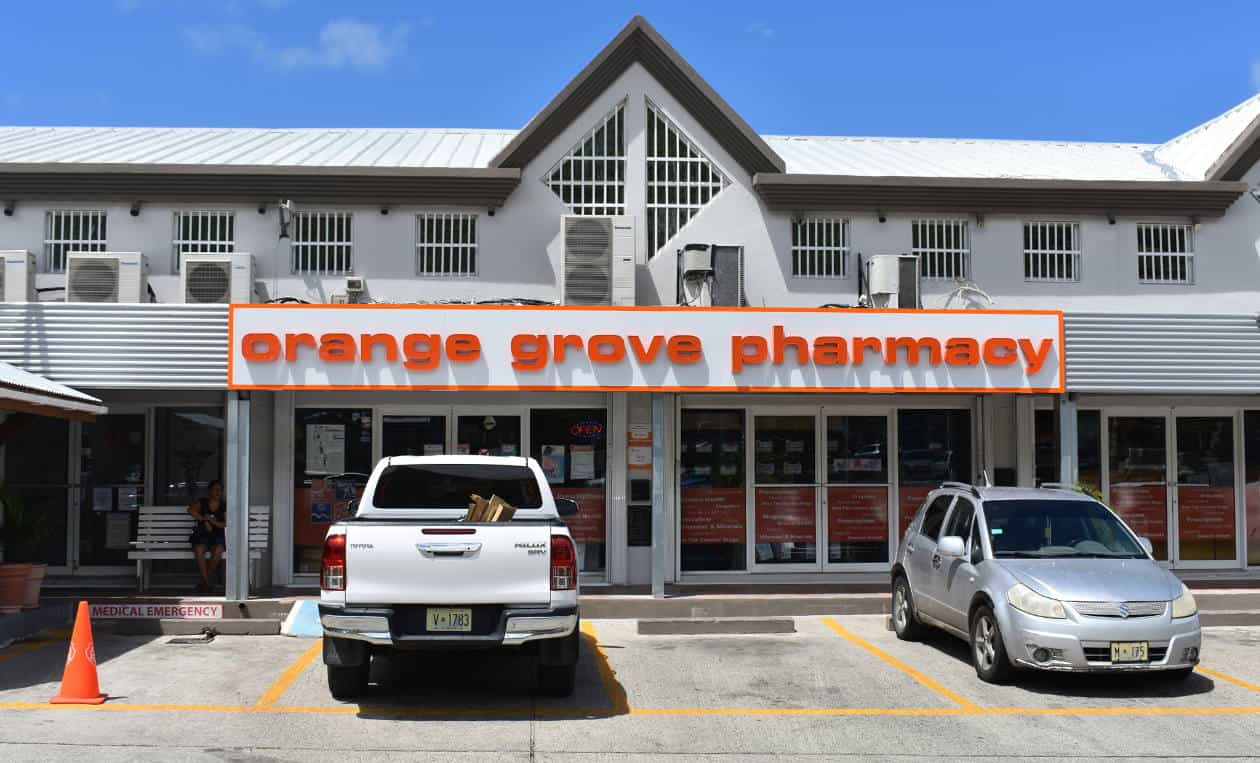 orange grove pharmacy st maarten exterior